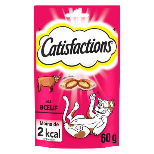 Catisfactions Friandises au boeuf pour chat – Image 2