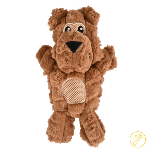 Peluche sonore Ours pour chien